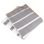 Plaid Eightmood Degrade noir et blanc 130x150 cm 150x150 1 - Meilleures ventes