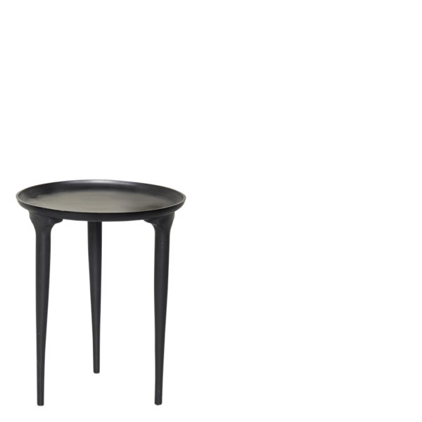 table basse allard 40 - Table basse métal noir 40 cm Allard