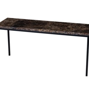 Table basse WESTFORD marbre marron 90cm - Meilleures ventes