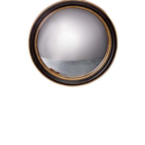 Miroir convexe 23cm bord or - Meilleures ventes