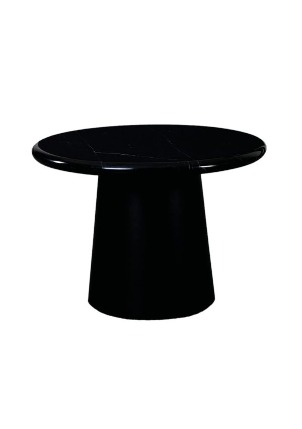 147627 147627 1 - Table basse Utha marbre noir 60 cm