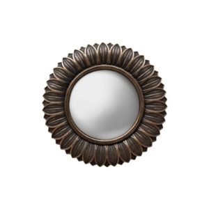 miroir convexe 18 cm feuille bronze 1 - Nouveaux produits