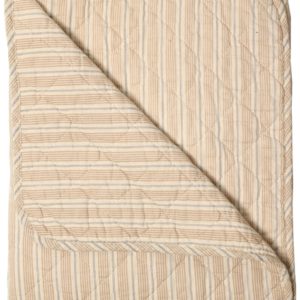 Edredon stripes beige 140x180 1 - Meilleures ventes